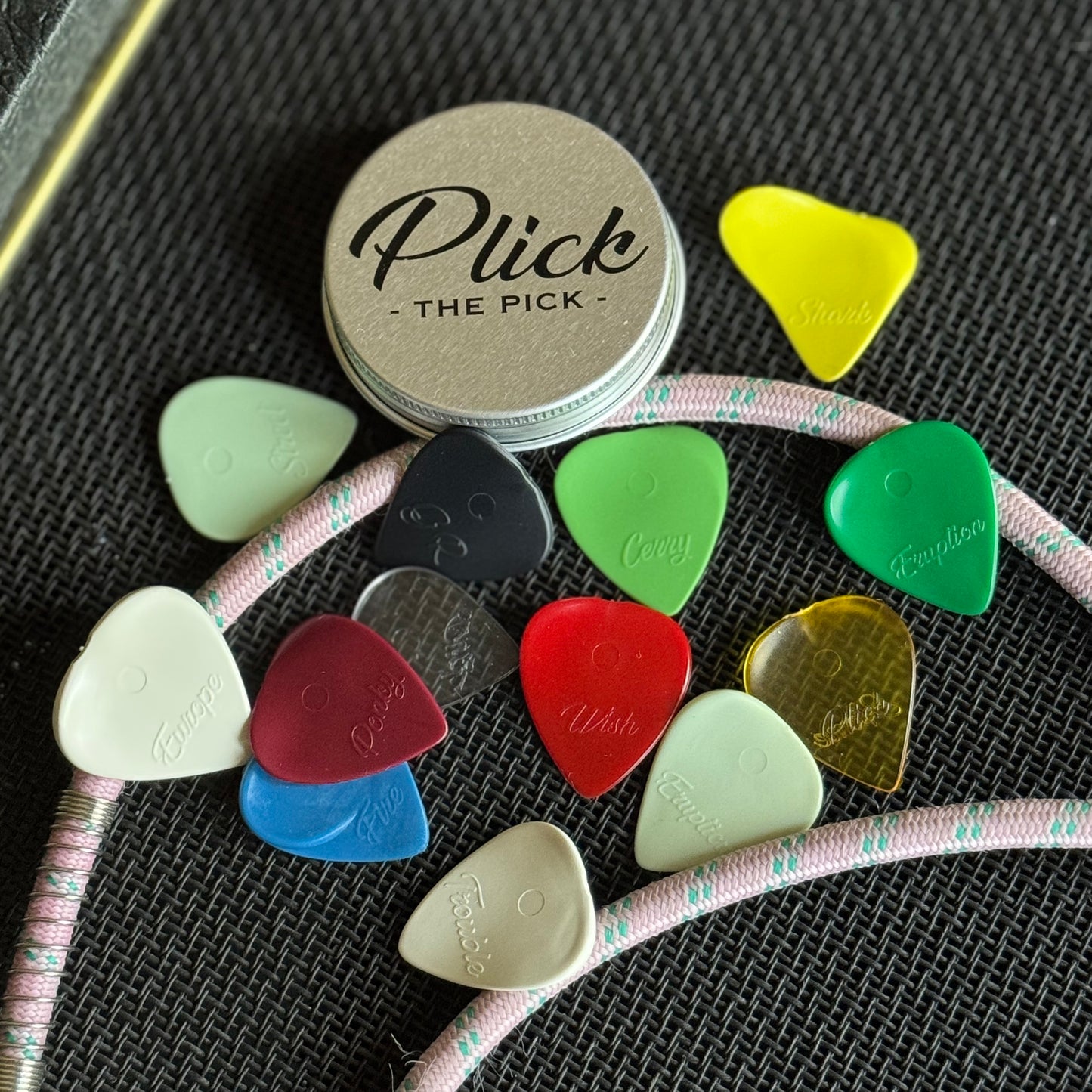ELECTRIC Pro Pack - 12 Plick the Pick ergonomic plectrums for electric guitar