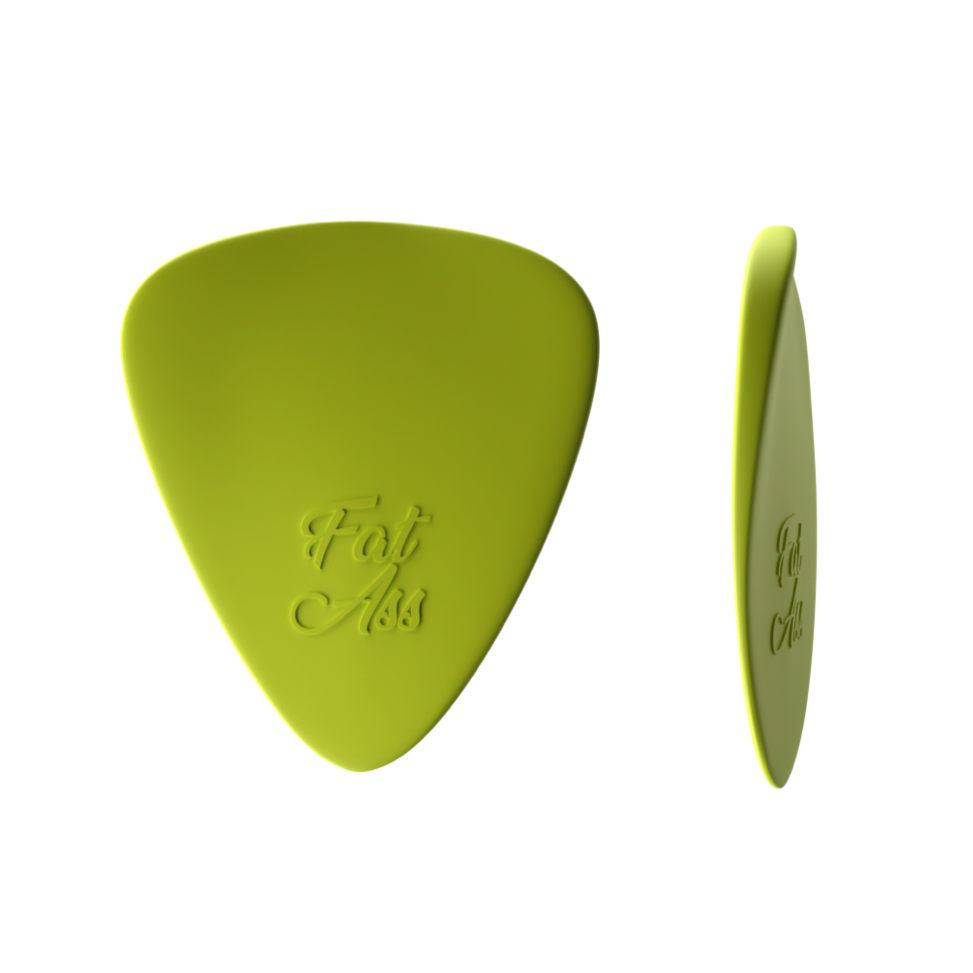 Plettro per basso - ideale per un suono preciso e confortevole. Accessorio per musicisti professionisti e amatori. Plettro in nylon resistente e flessibile adatto a diversi stili musicali