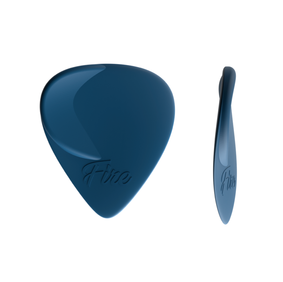 Plettro per chitarra elettrica - ideale per un suono preciso e confortevole. Accessorio per musicisti professionisti e amatori. Plettro in resina acetalica e delrin adatto per il jazz e diversi stili musicali