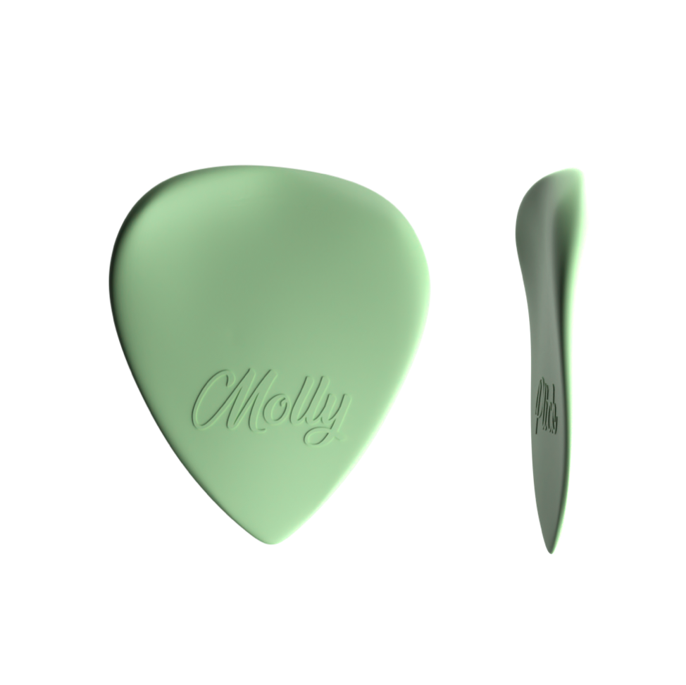 Plettro per chitarra acustica - ideale per un suono preciso e confortevole. Accessorio per musicisti professionisti e amatori. Plettro in nylon resistente e flessibile adatto a diversi stili musicali