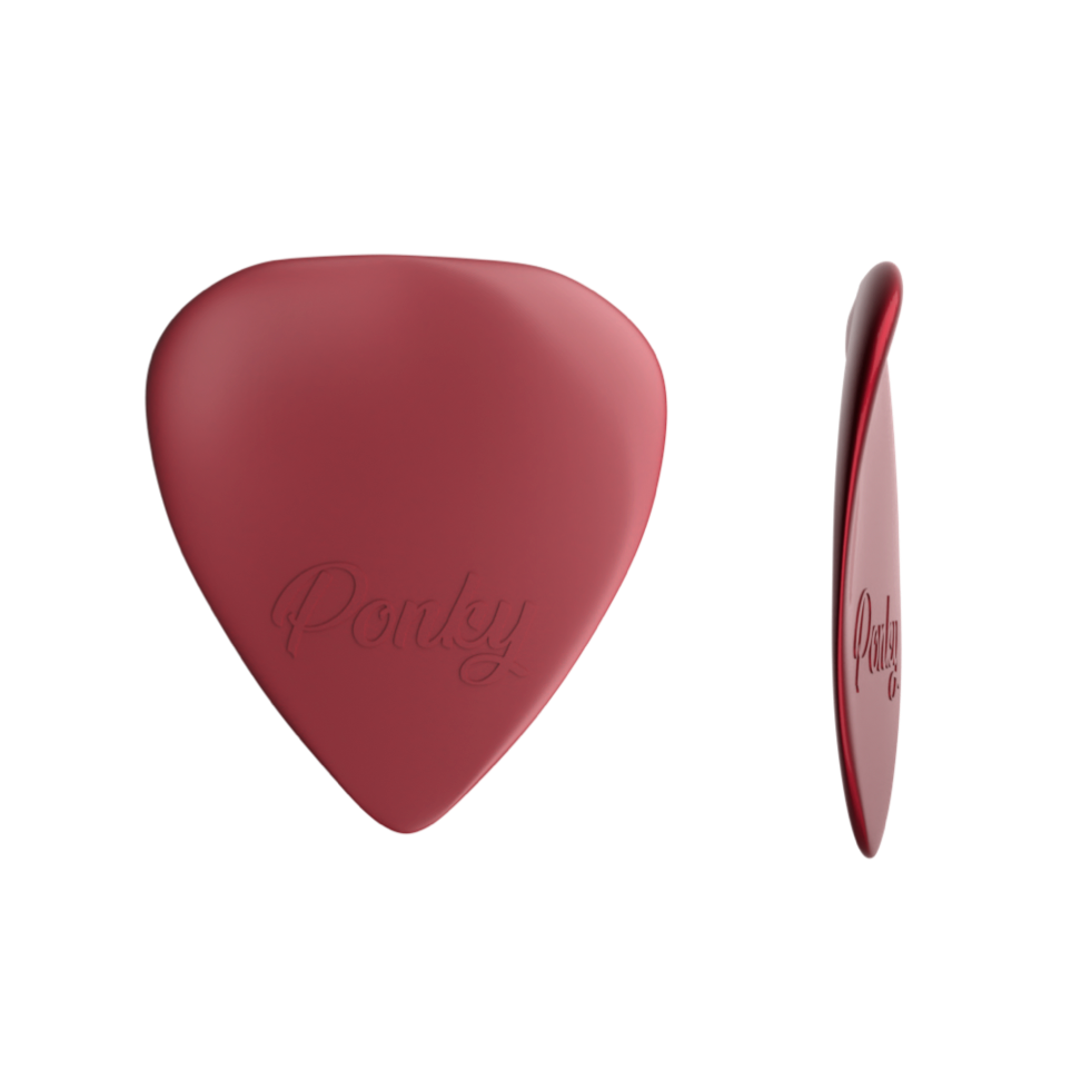 Plettro per chitarra elettrica - ideale per un suono preciso e confortevole. Accessorio per musicisti professionisti e amatori. Plettro in celluloide adatto a diversi stili musicali