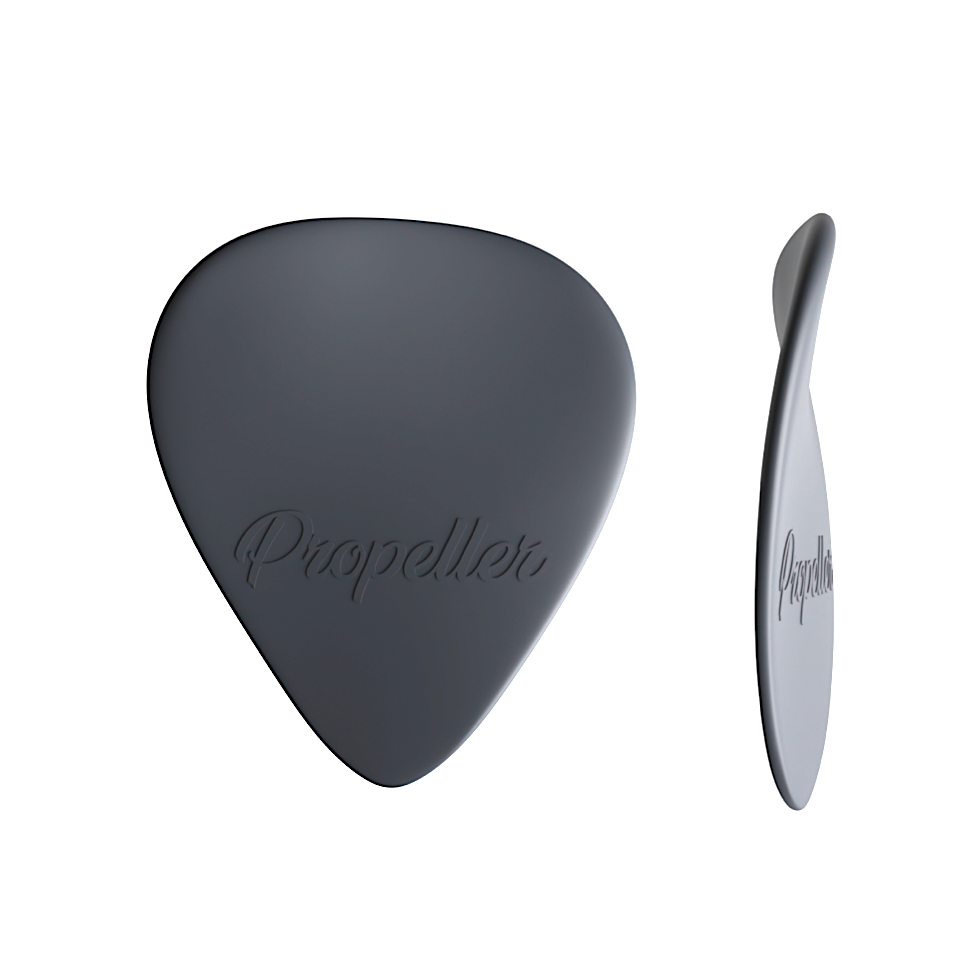 Plettro per basso - ideale per un suono preciso e confortevole. Accessorio per musicisti professionisti e amatori. Plettro in nylon resistente e flessibile adatto a diversi stili musicali