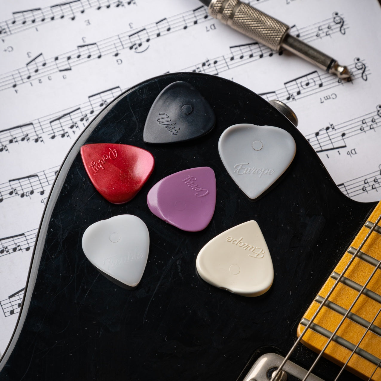 Pacchetto TOUCH - 8 plettri ergonomici Plick the Pick per chi cerca la melodia