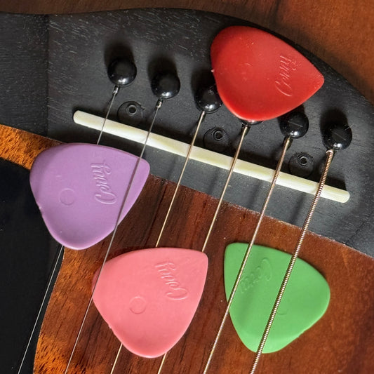 Cerry pack - 12 plettri ergonomici Cerry per chitarra acustica e elettrica