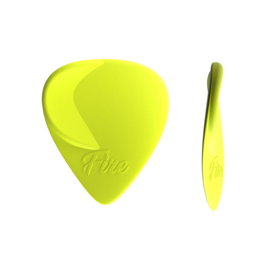 Fire celluloïd jaune 0,8 mm.