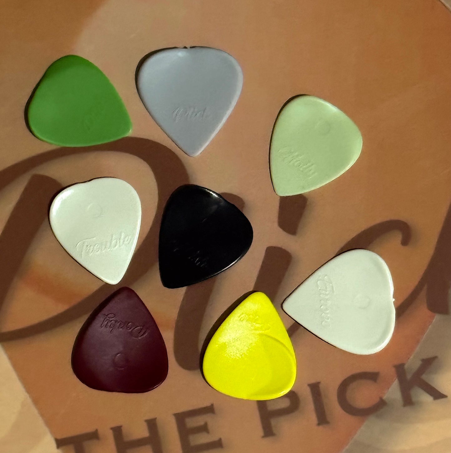 Pacchetto TOUCH - 8 plettri ergonomici Plick the Pick per chi cerca la melodia